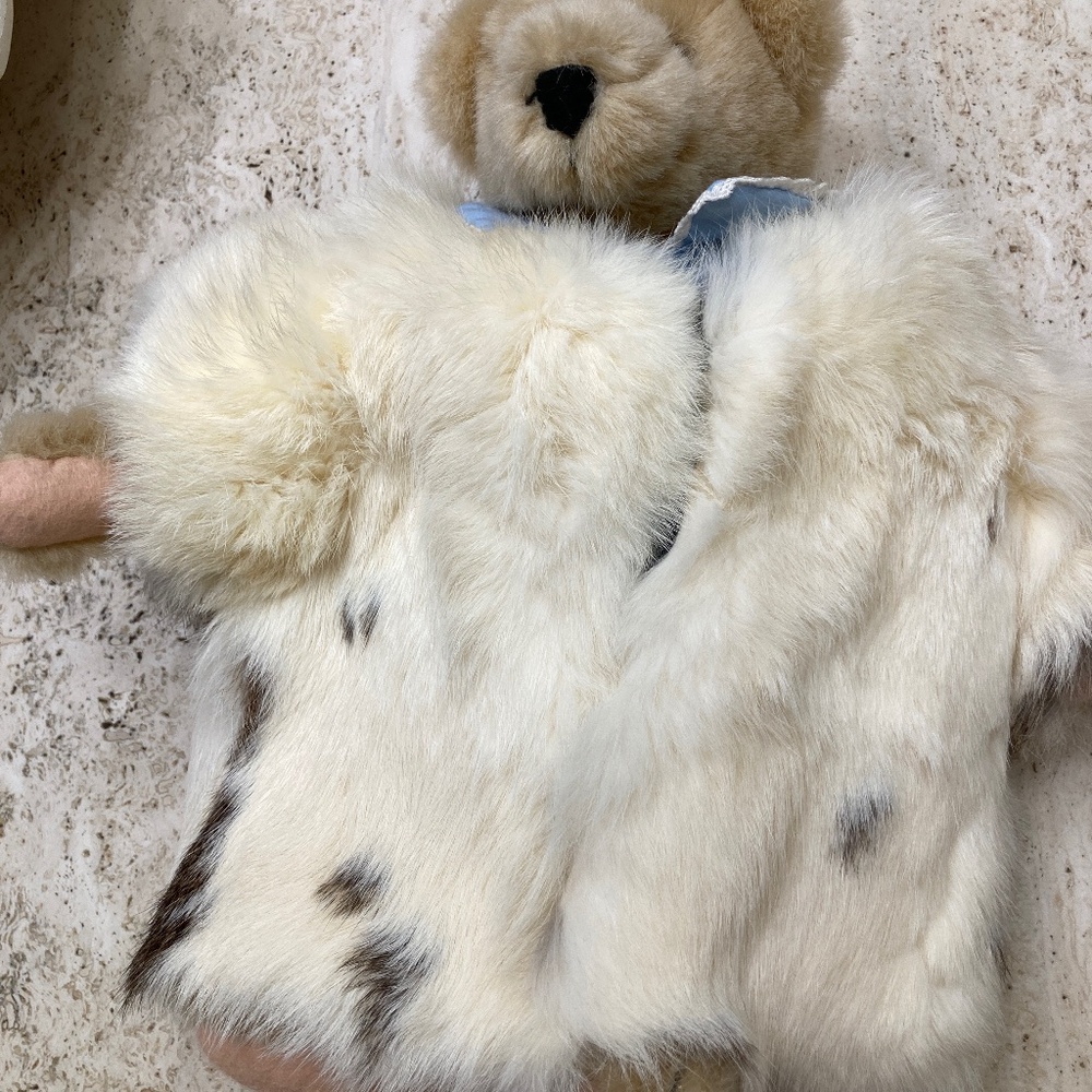 Fur Coat for Kids Doll or Stuffed Animal Toy